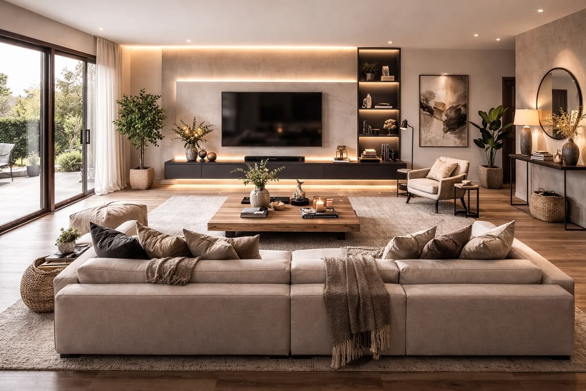 Projet Nobi Cuisine et living sur mesure